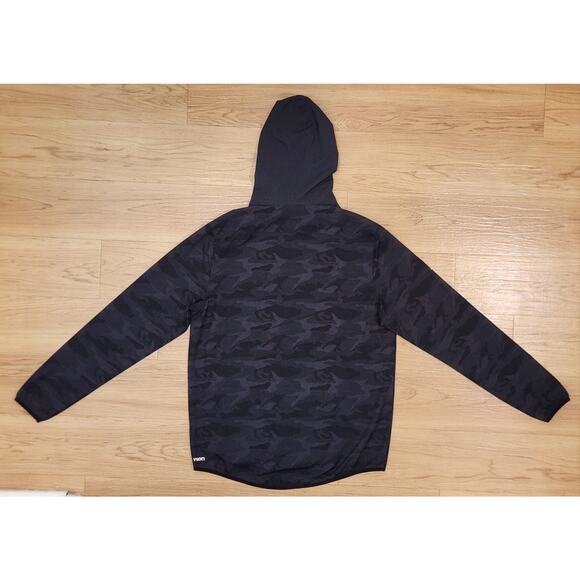 VUORI CAMO OUTDOOR TRAINER SHELL HOODED MENS JACKET SIZE M - Picture 2 of 11